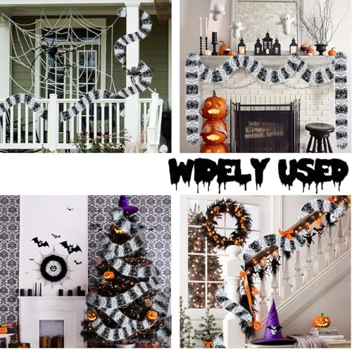 164FT Halloween Sandworm Garland Tinsel Decor