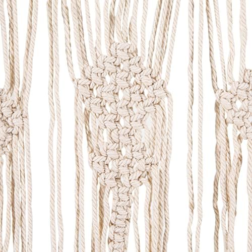 Macrame Curtain Room Divider 2 Panels 3937 x 7874 Inches