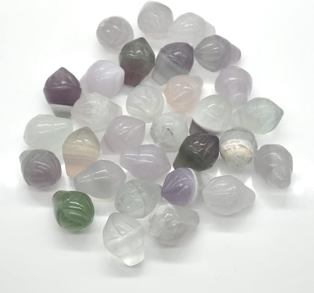 1 Inch Mini Flame Torch Healing Crystal Statue