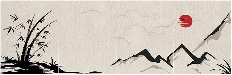 Japanese Sushi Bar Noren Door Curtain Panel W22
