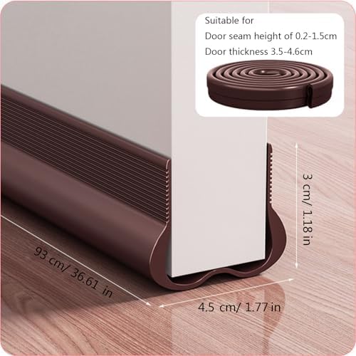 Door Draft Stopper for Exterior and Interior Doors