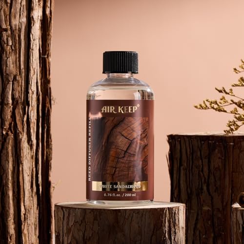 Airkeep Reed Diffuser Oil Refill with 8 Sticks 200ml