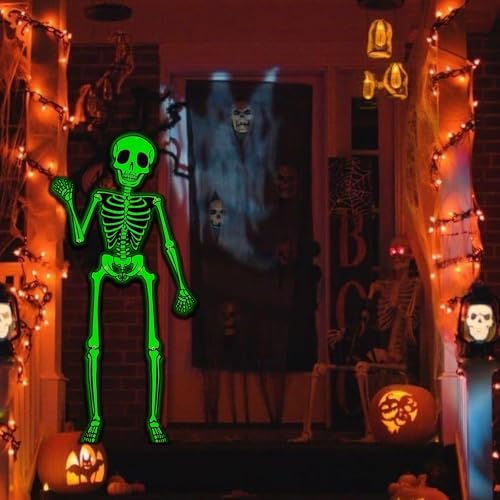 Kalefo Halloween Glow in the Dark Skeleton Decorations