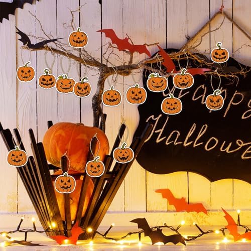 16Pcs Halloween Tree Decorations Hanging Ornaments
