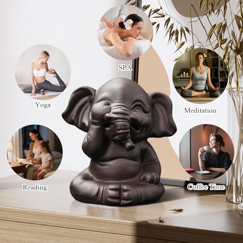 Comeon Backflow Incense Burner Set with Mat and Tweezers