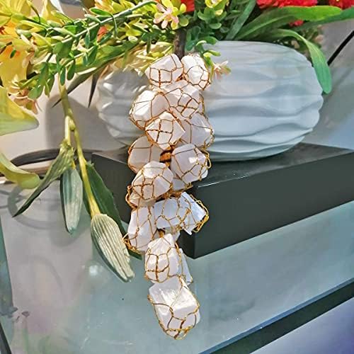 Zahan Crystal Selenite Raw Hanging Decor