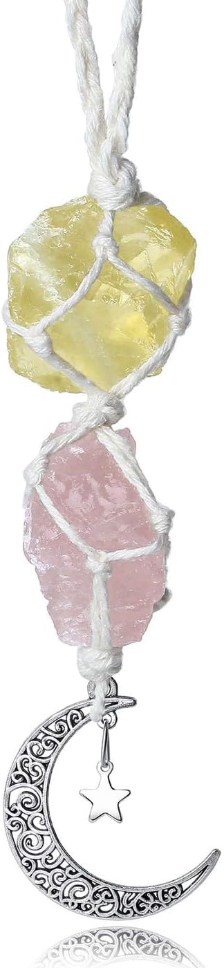 LAIDANLA Car Charm Crystal Hanging Decorations