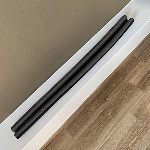 93cm Flexible Door Bottom Sealing Guard Black