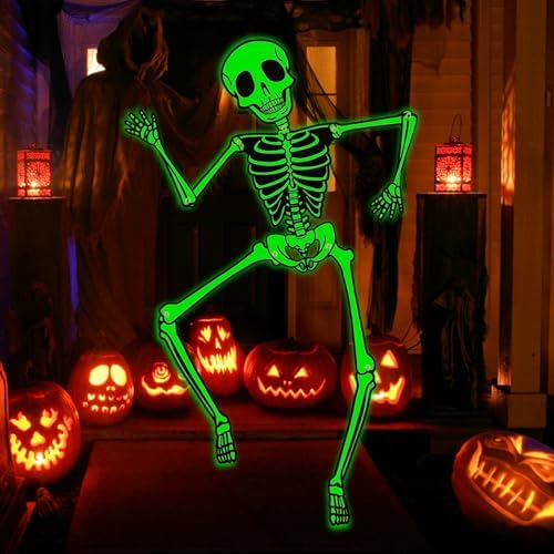 Kalefo Halloween Glow in the Dark Skeleton Decorations