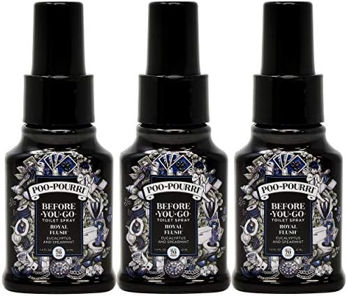 Poo-Pourri Royal Flush Toilet Spray 3 Pack