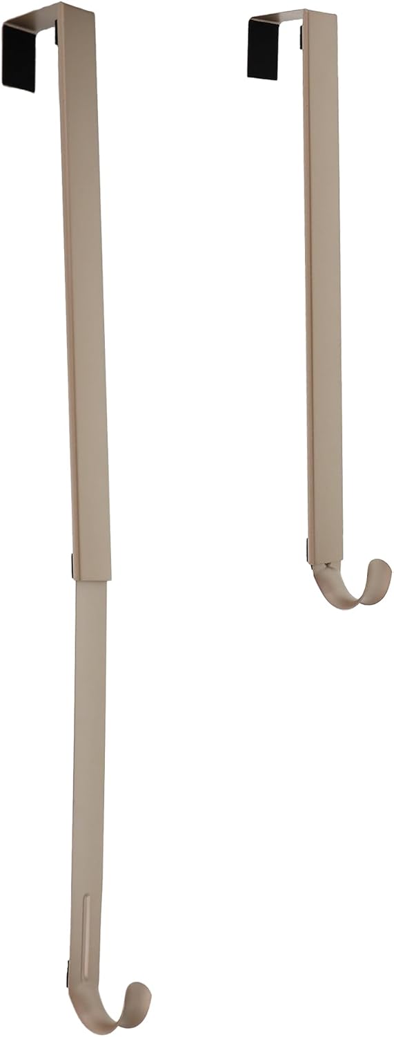 Haute Decor Adjustable Wreath Hanger Champagne