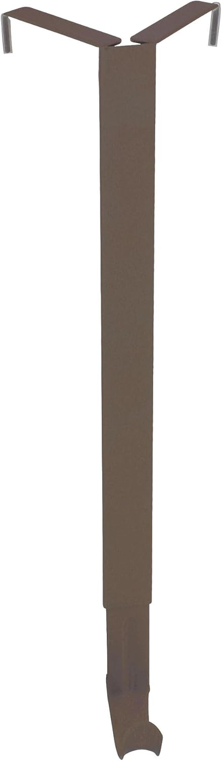 Haute Decor Adjustable Wreath Hanger - Matte Brown