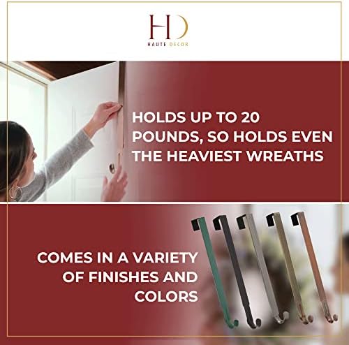 Haute Decor Adjustable Wreath Hanger 20 Lb
