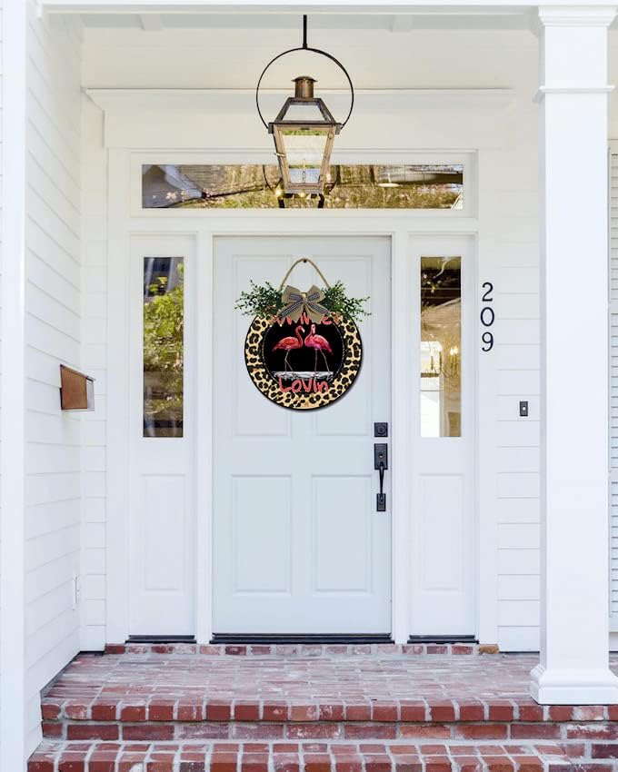 Summer Lovin Wooden Front Door Sign 11 Inches
