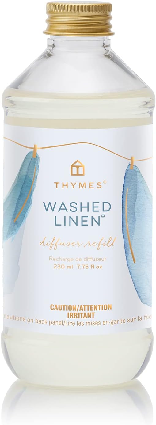 Thymes Reed Diffuser Oil - Washed Linen - 775 Fl Oz