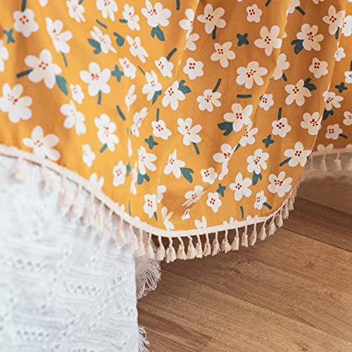 Deeprove Boho Curtain Panel 63 Inch Length