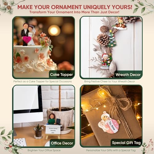 Personalized Chef Ornament 2024 - Custom Christmas Tree Decor