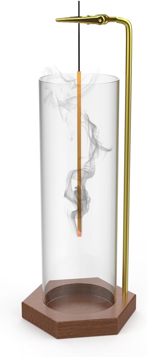 Henlisen Glass Incense Holder for Sticks