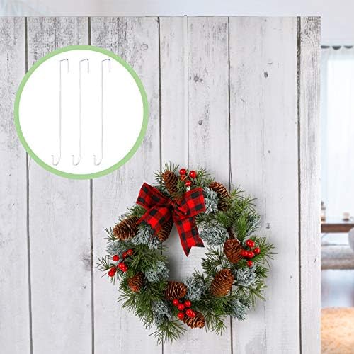 Hotop 15 Inch Steel Wreath Hangers 4 Pack