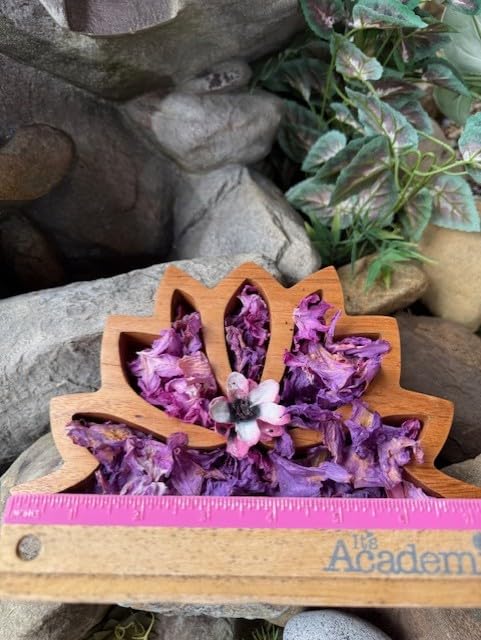 Handmade Lavender Fields Potpourri Wooden Bowl