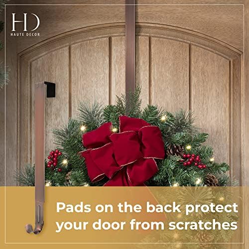 Haute Decor Adapt Adjustable Wreath Hanger with Removable Icon 1