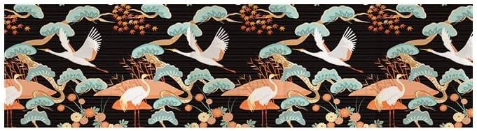 Konsilsa Noren Doorway Curtain Panels 150x35cm