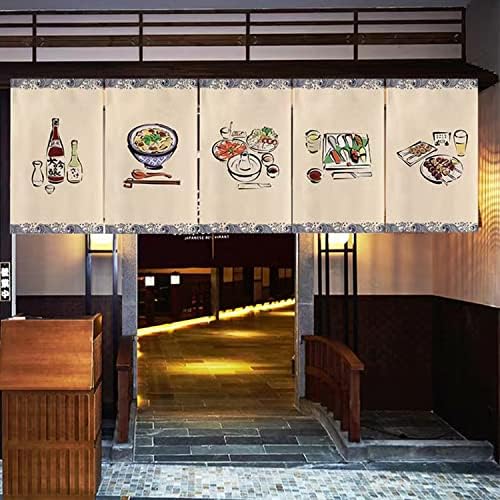 Japanese Style Restaurant Curtain for Sushi Bar and Izakaya