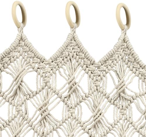 XUFOPLY Macrame Curtains Boho Window Room Divider