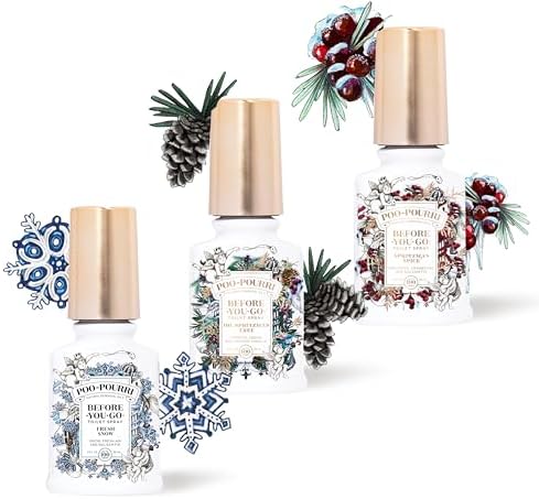Poo-Pourri Holiday Toilet Spray Set 2 Ounce