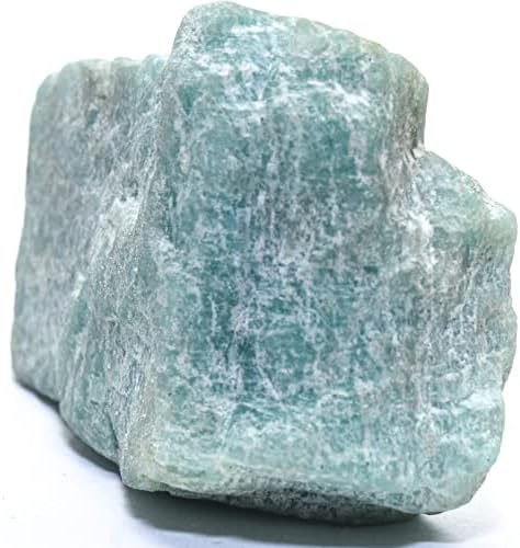 26 Inch Blue Green Amazonite Rough Gemstone Raw Specimen for Cabbing - India