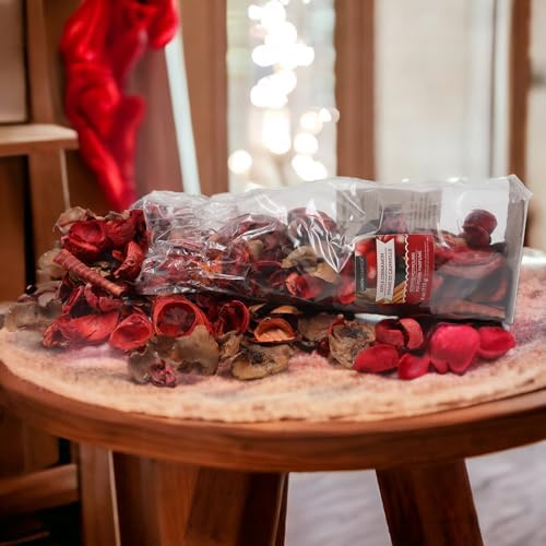 Hosley Christmas Potpourri Set with Honeycomb Bowl