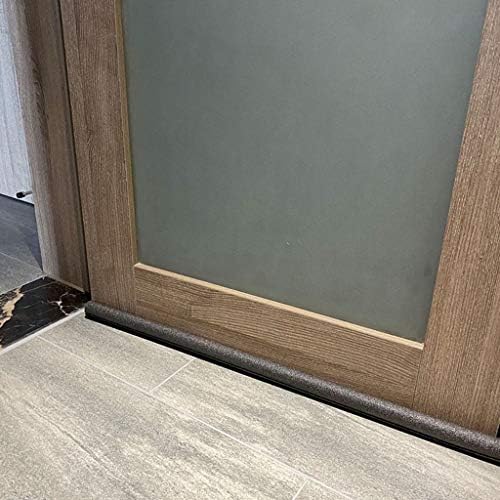 93cm Flexible Door Bottom Sealing Guard Black