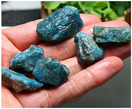 3 Pounds Blue Apatite Raw Gemstones for Tumbling and Jewelry Making