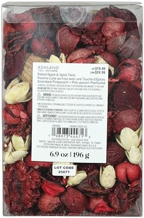 Ashland 7oz Baked Apple Spice Twist Potpourri Fall Decor