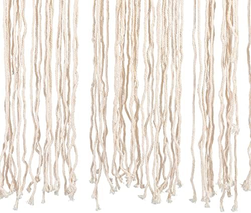 Macrame Curtain Room Divider 2 Panels 3937 x 7874 Inches