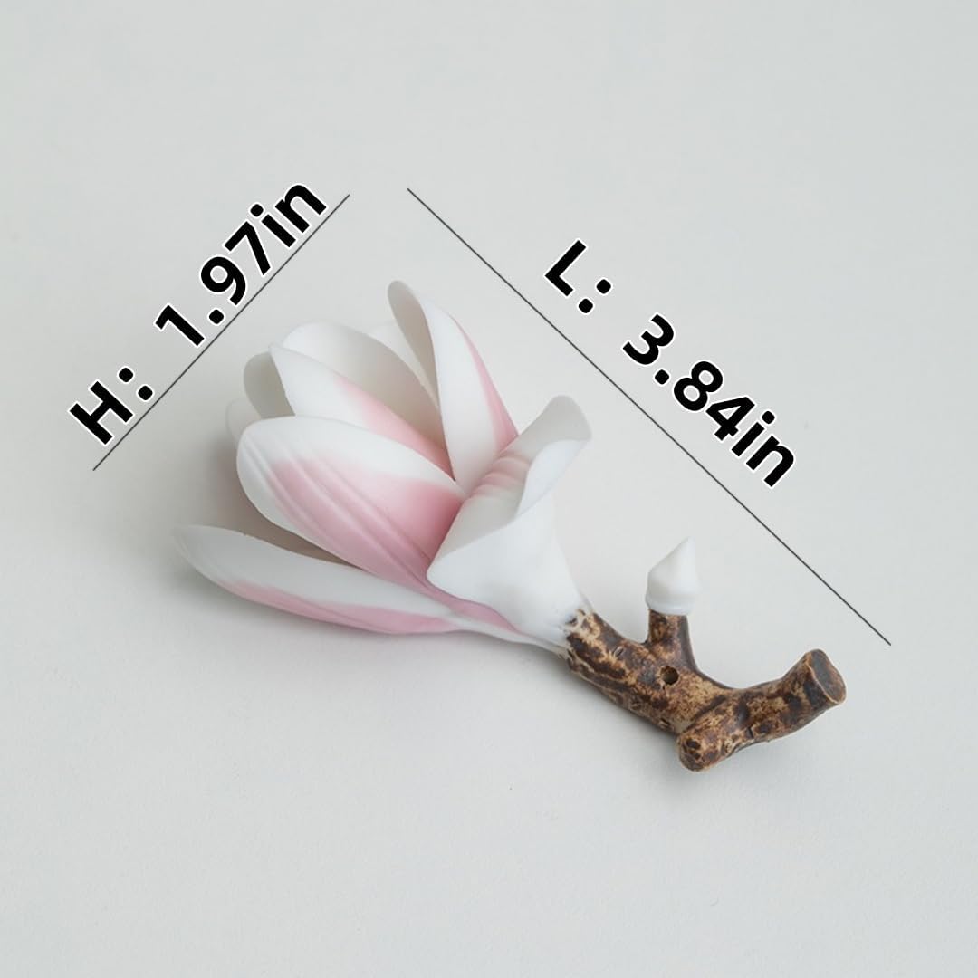Magnolia Incense Holder Handmade Ceramic Stand