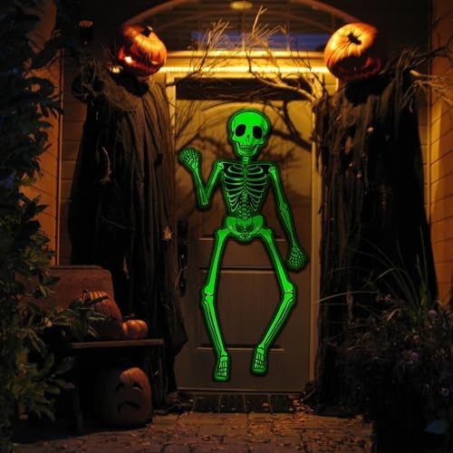 Kalefo Halloween Glow in the Dark Skeleton Decorations