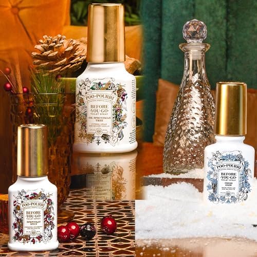 Poo-Pourri Holiday Toilet Spray Set 2 Ounce