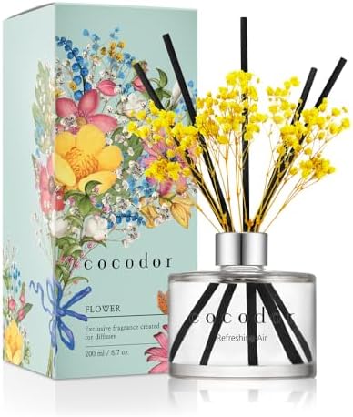 Cocodor Real Flower Reed Diffuser Set 67oz