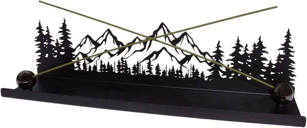 Mountain Forest Metal Incense Holder 1