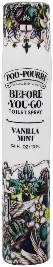 Poo-Pourri Before-You-Go Toilet Spray Vanilla Mint 10mL