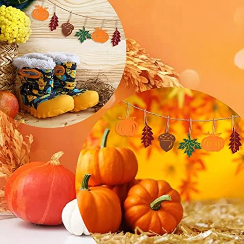 Yueton 36PCS Fall Hanging Ornaments with Rope