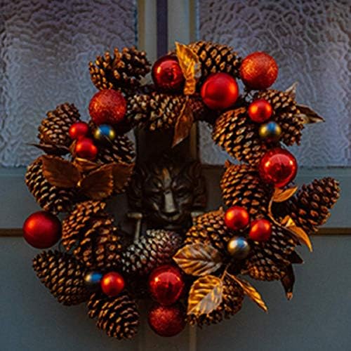 Tebery 4 Pack Black Wreath Hangers for Doors
