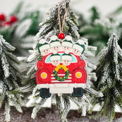 Christmas Gingerbread Man Wooden Pendant