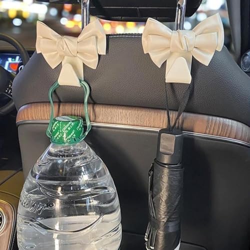 Cute Bow Shaped Car Seat Back Hook Hanger