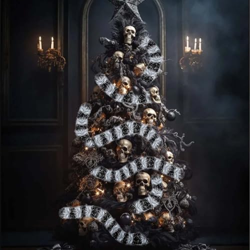 164FT Halloween Sandworm Garland Tinsel Decor