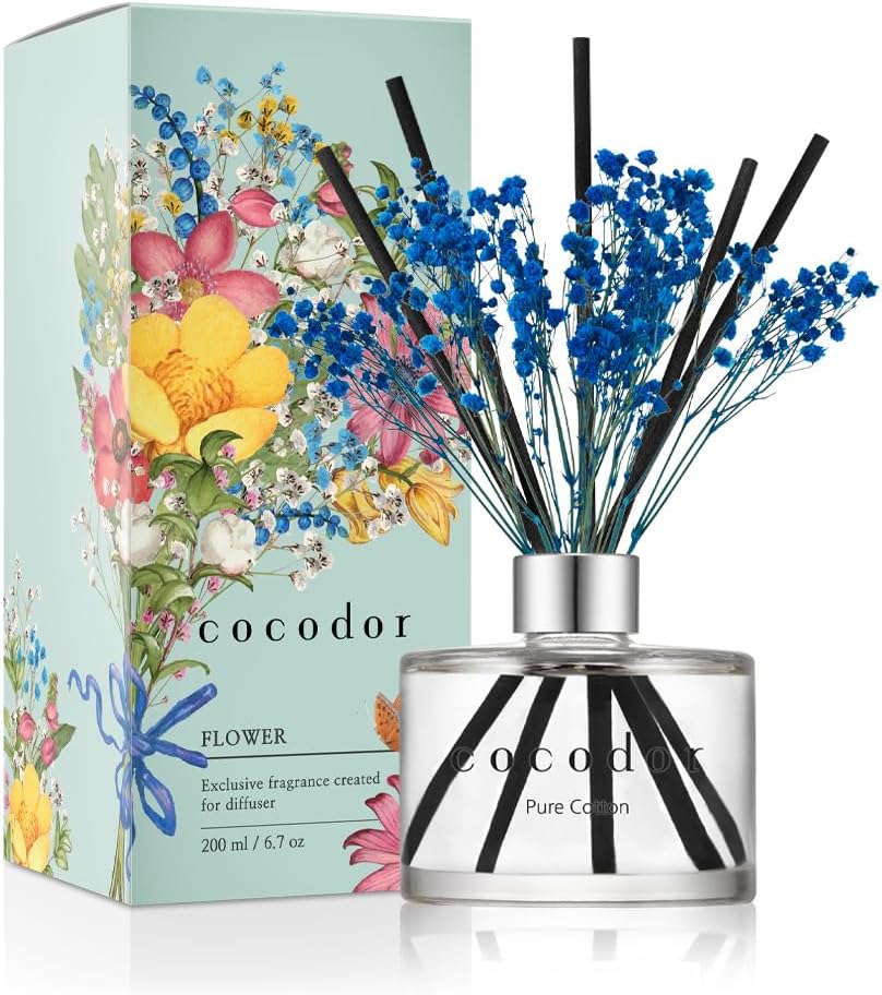 Cocodor Flower Reed Diffuser Set 67oz