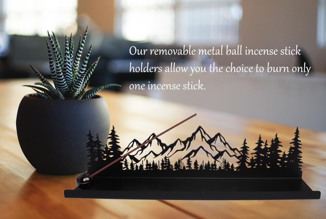 Mountain Forest Metal Incense Holder 1
