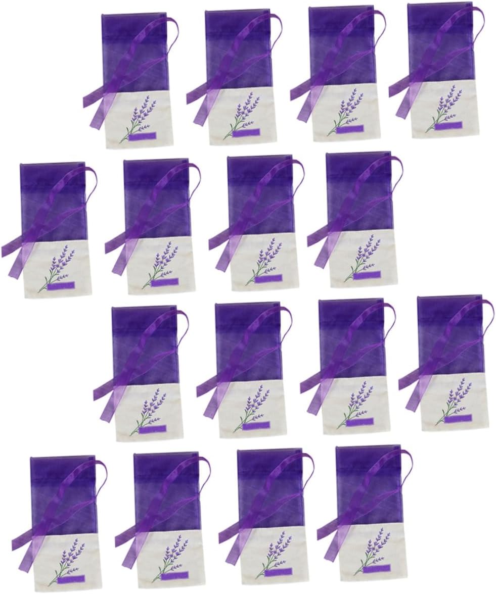 Angoily 15pcs Lavender Scented Potpourri Pouches