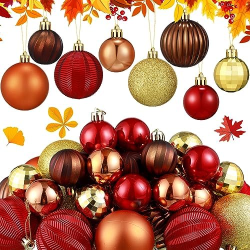 Libima Fall Decor Hanging Ornaments Set 48 Pieces